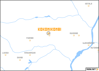 map of Koko-Mikombi