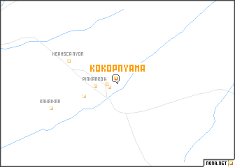 map of Kokopnyama