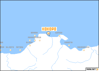 map of Kokopo