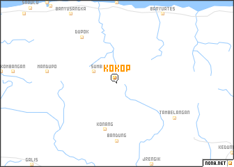 map of Kokop