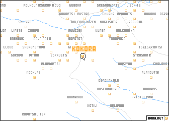 map of Kokora