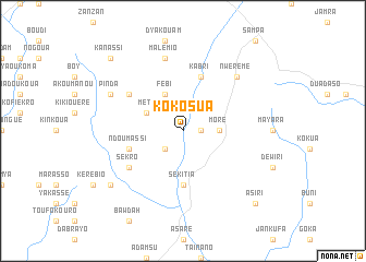 map of Kokosua
