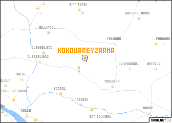 map of Ko Kouarey Zarma