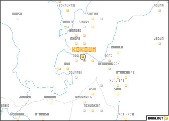 map of Kokoum