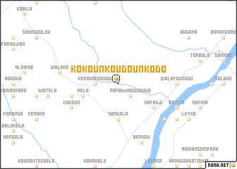 map of Kokounkoudounkodo