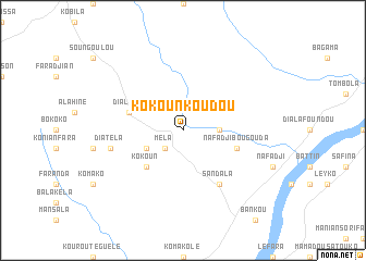 map of Kokounkoudou