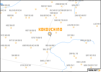 map of Kokovchino