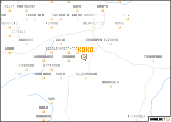 map of Koko