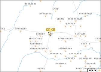 map of Koko