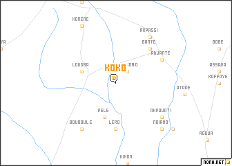 map of Koko