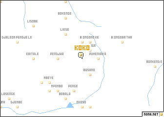 map of Koko