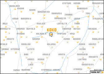 map of Koko