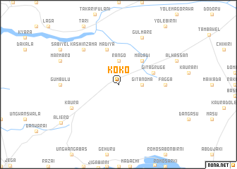 map of Koko