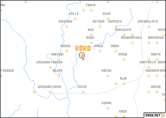 map of Koko