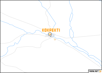 map of Kökpekti