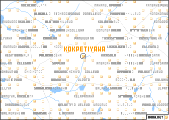 map of Kokpetiyawa