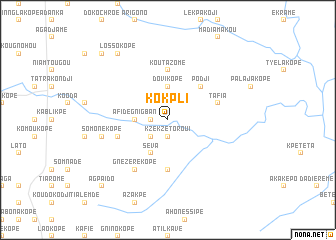 map of Kokpli