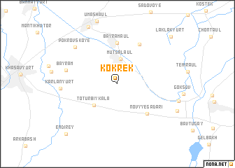 map of Kokrek