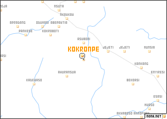 map of Kokronpe