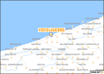 map of Koksijde-Bad