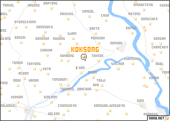 map of Koksong