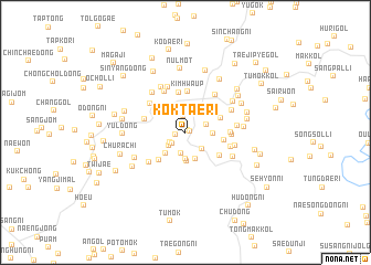map of Koktae-ri