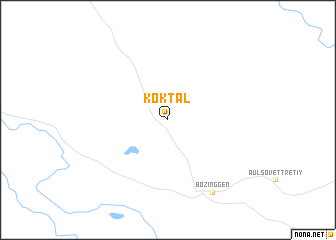 map of Koktal