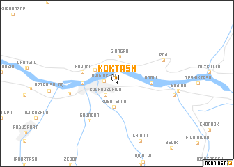 map of Koktash