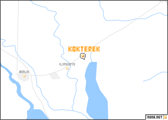 map of Kokterek