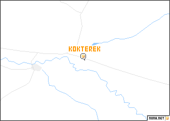 map of Kokterek