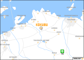 map of Kokubu