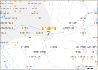 map of Kokubu