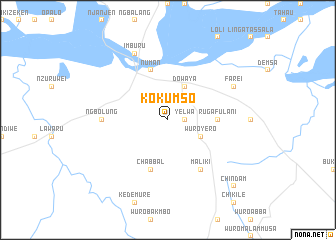 map of Kokumso