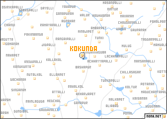 map of Kokunda