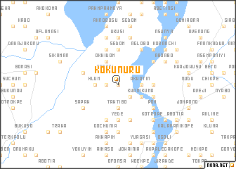 map of Kokunuru