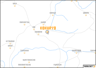 map of Kokuryō