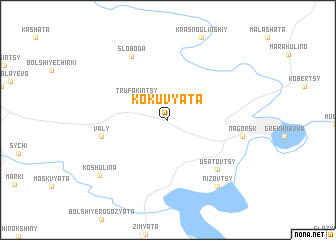 map of Kokuvyata