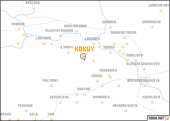 map of Kokuy