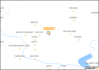 map of Kokuy