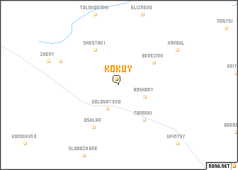 map of Kokuy