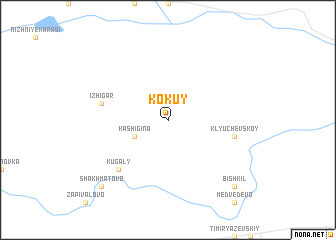 map of Kokuy