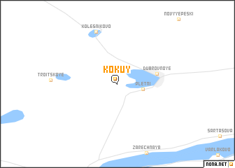 map of Kokuy