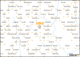 map of Koku