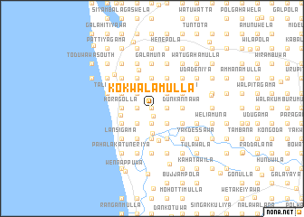 map of Kokwalamulla