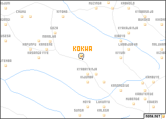 map of Kokwa