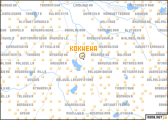 map of Kokwewa