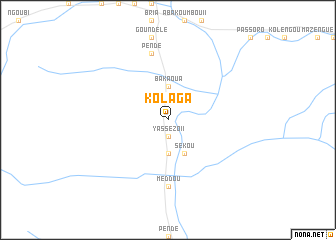 map of Kolaga