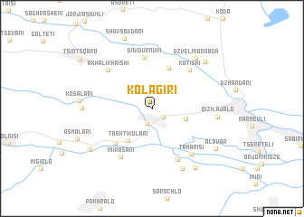 map of Kolagiri