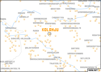 map of Kolah Jū