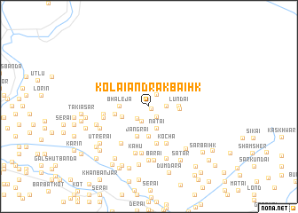 map of Kolai Andrak Baihk